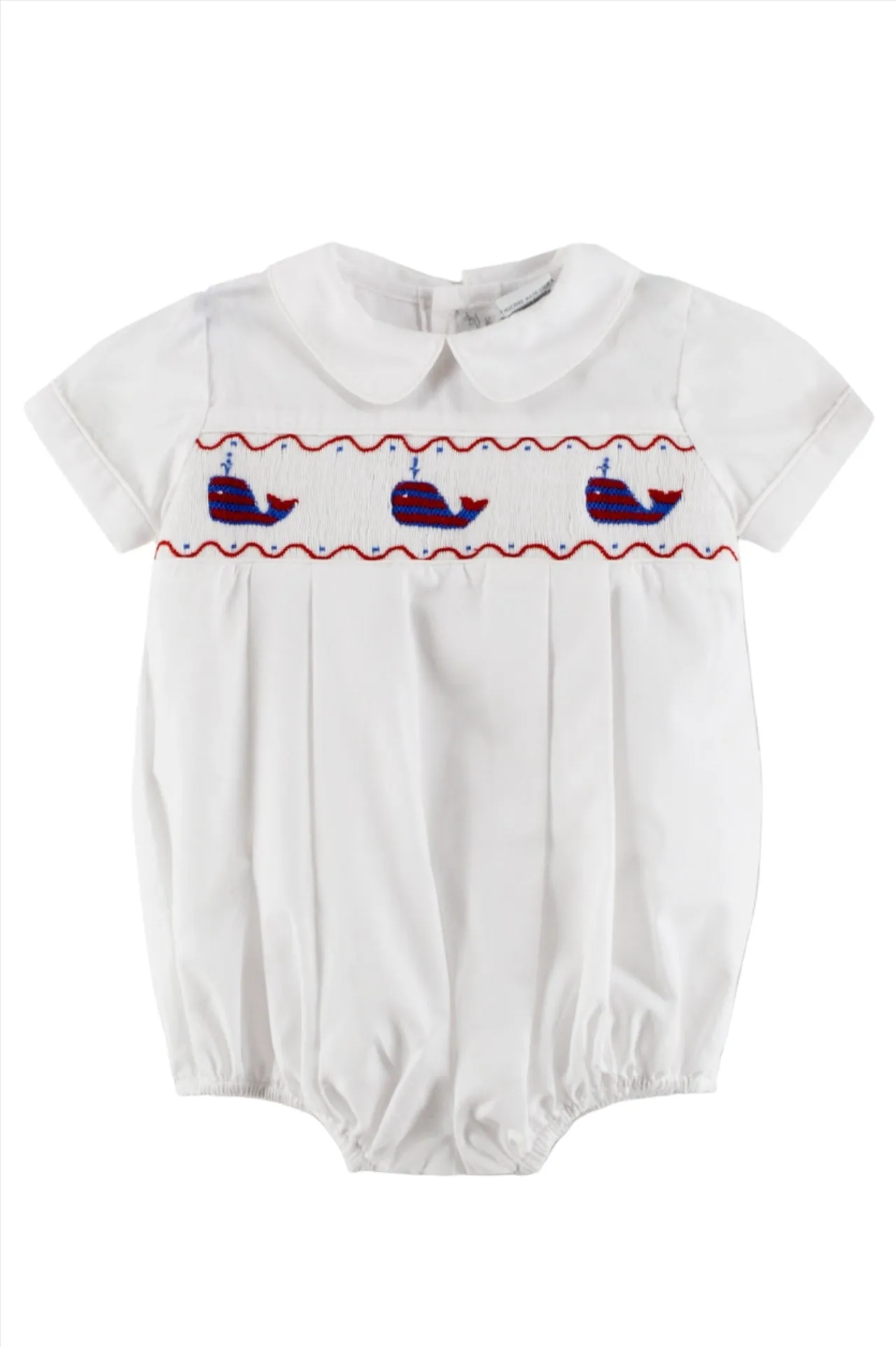 20107-Whale of USA Baby Boy Bubble Romper