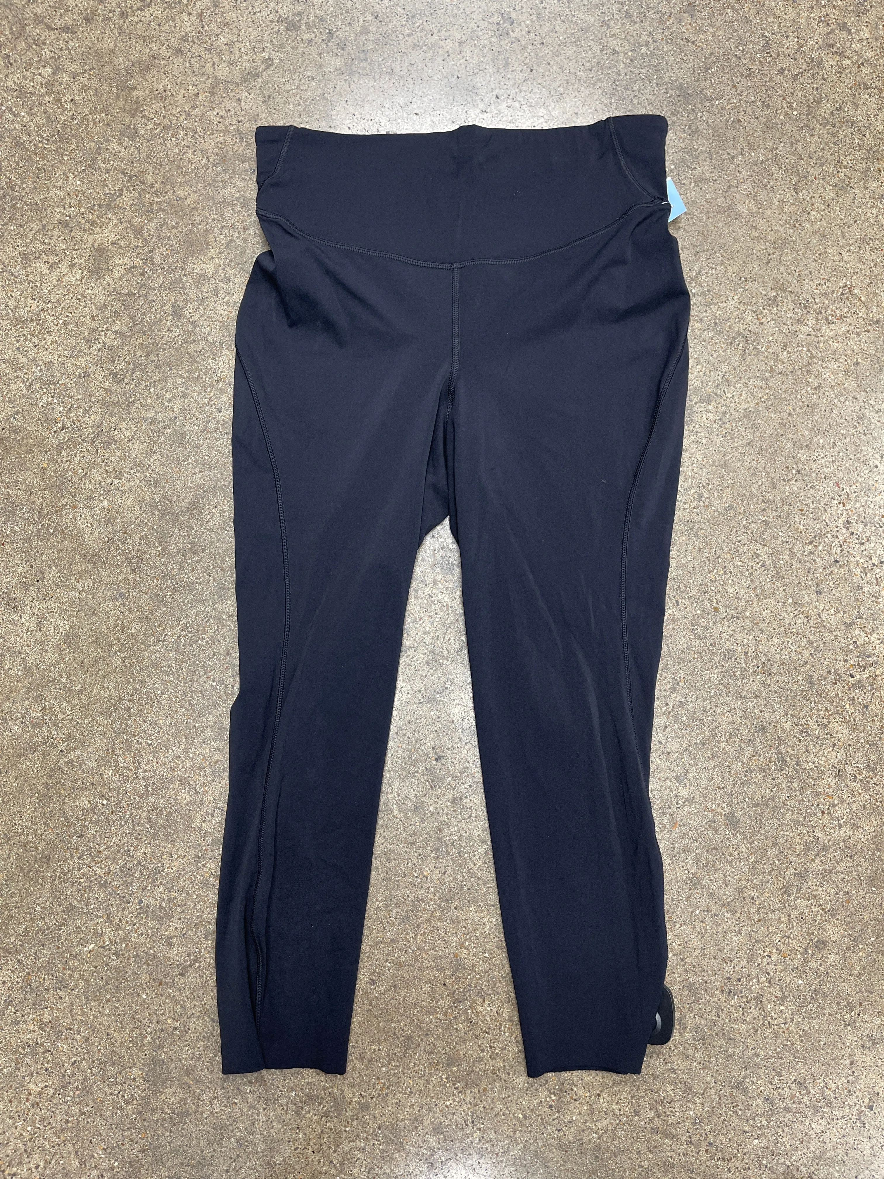 Athletic Leggings By Lululemon In Black, Size:10