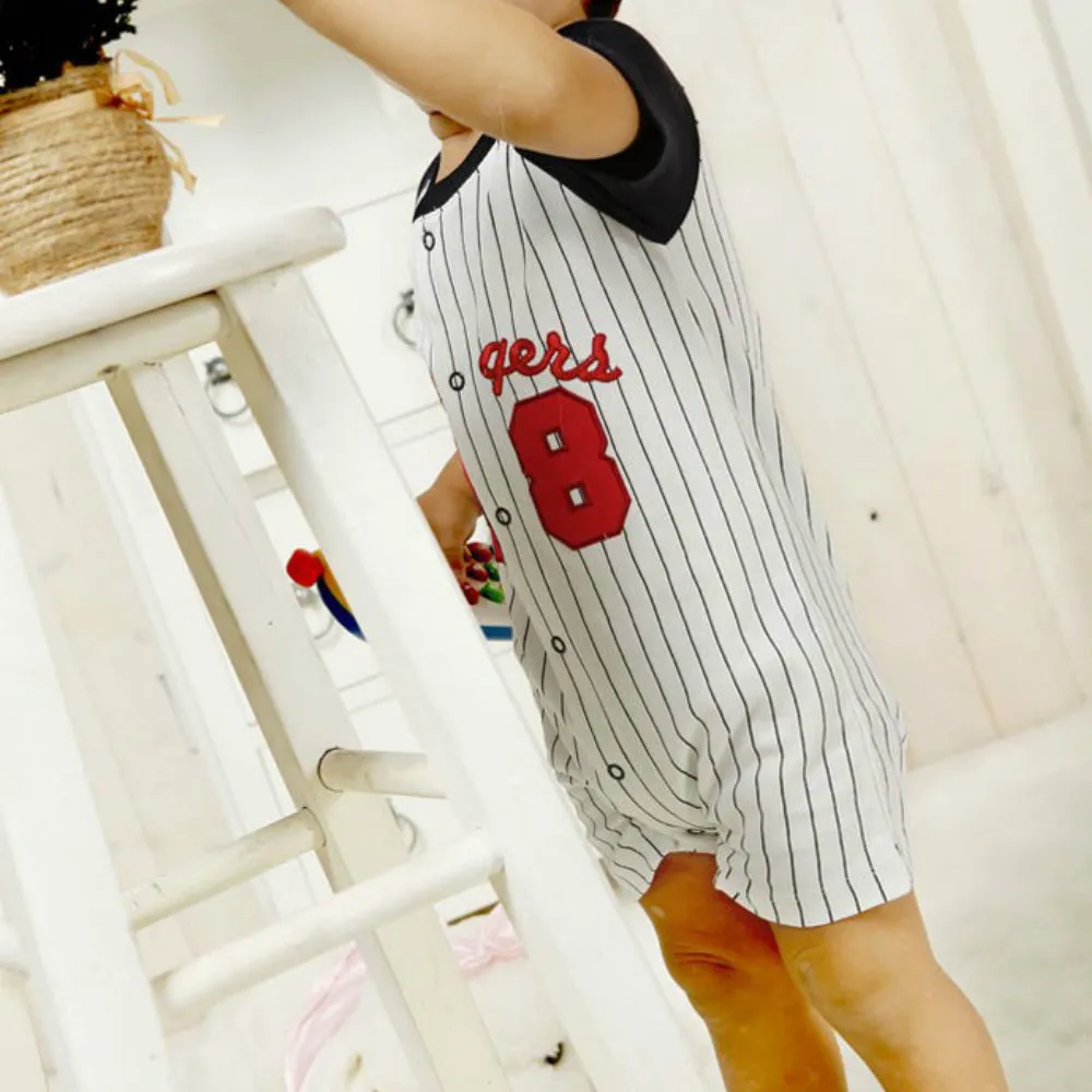 Baby Romper Slugger 28 Baseball League Romper