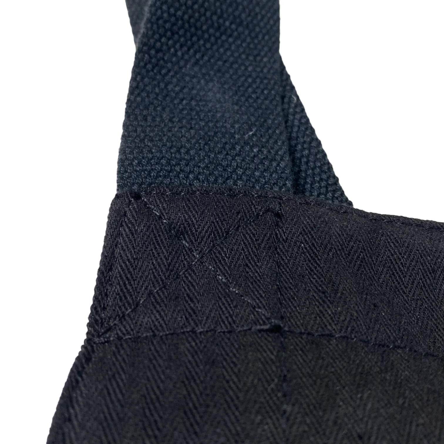 Baggy denim overalls with color block pockets