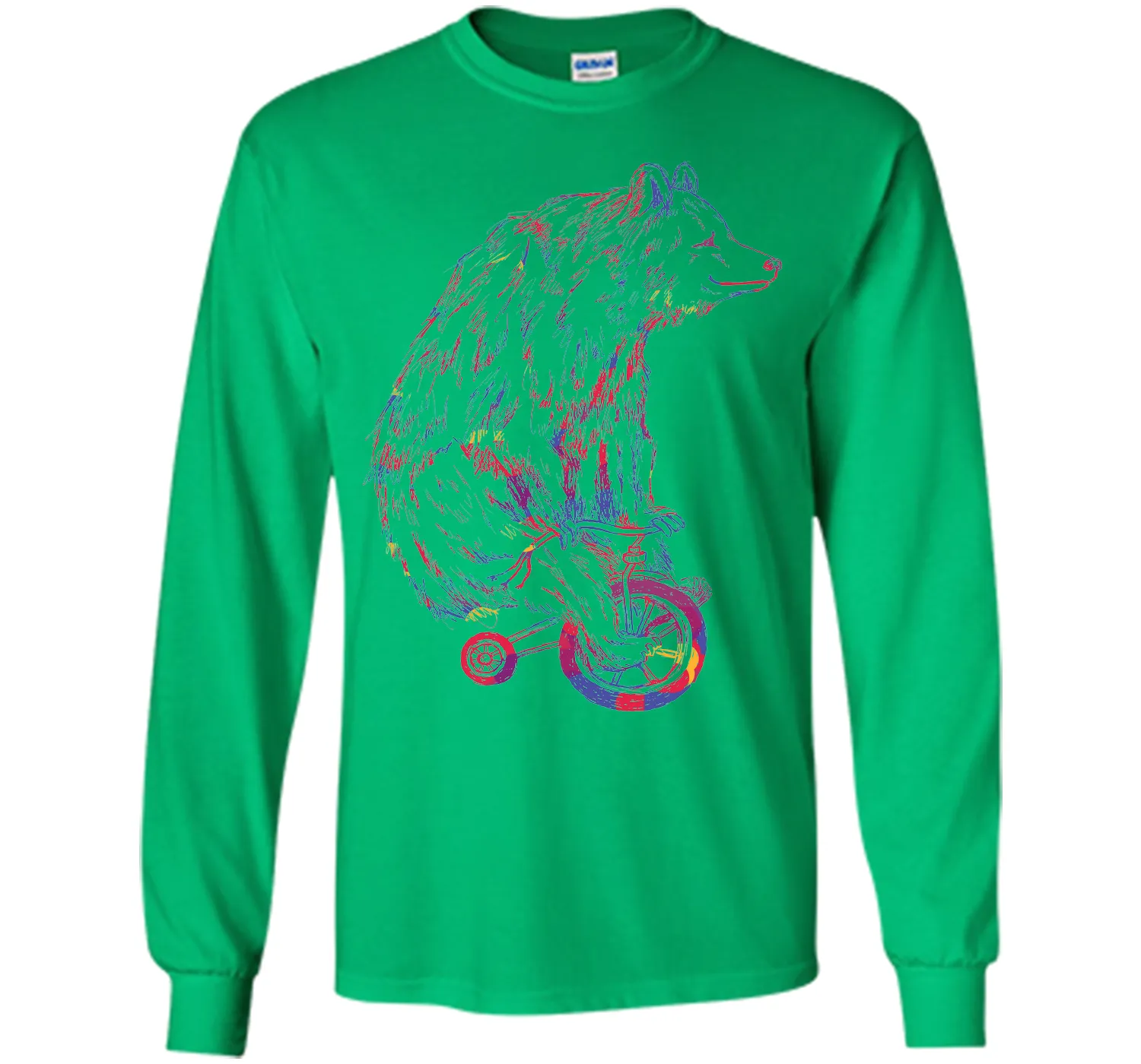Bear Riding Bicycle T-Shirt