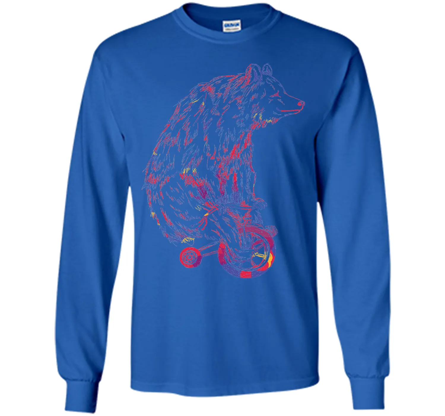 Bear Riding Bicycle T-Shirt