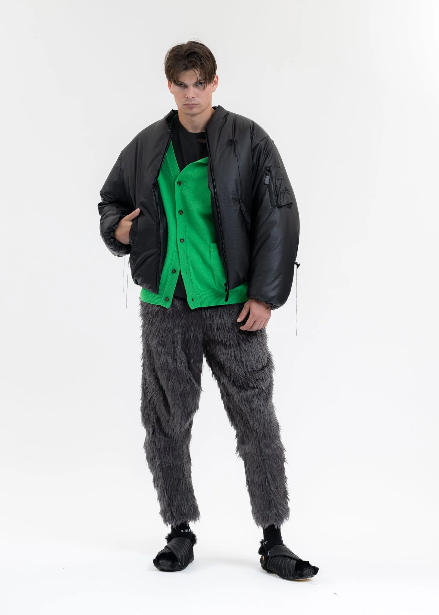 BLACK BALLOON BOMBER JACKET