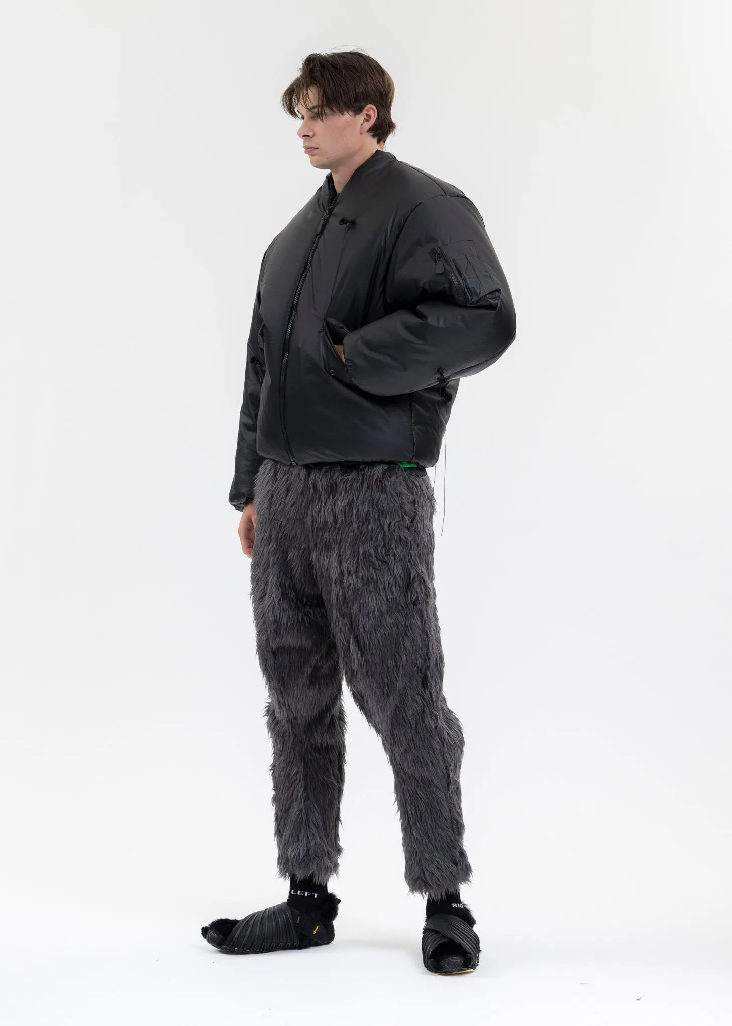 BLACK BALLOON BOMBER JACKET