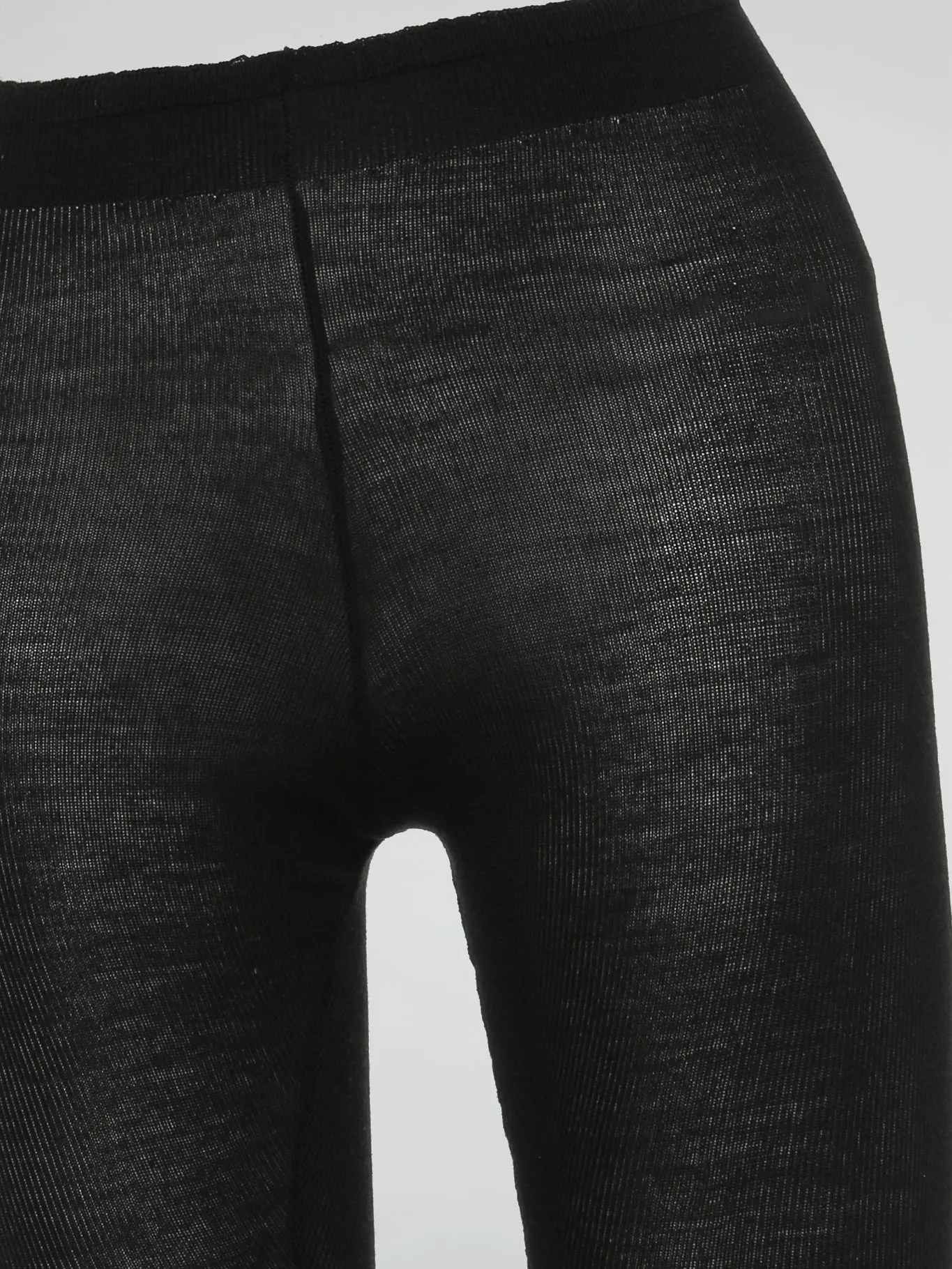 Black Knitted Leggings