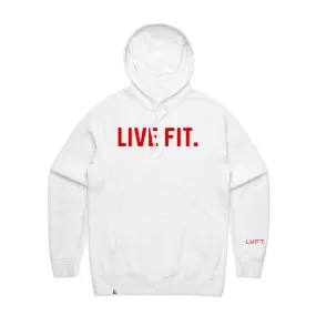 Classic Live Fit Hoodie - White
