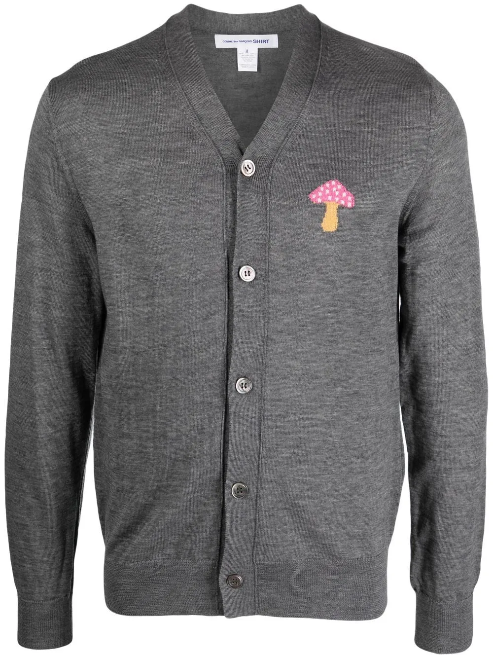 Comme Des Garcons Shirt Grey Vest