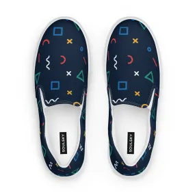 COSMIC Men’s Slip-On Canvas Shoes
