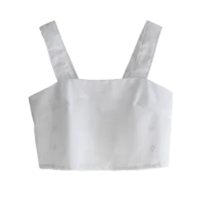 Cotton Eyelet Top