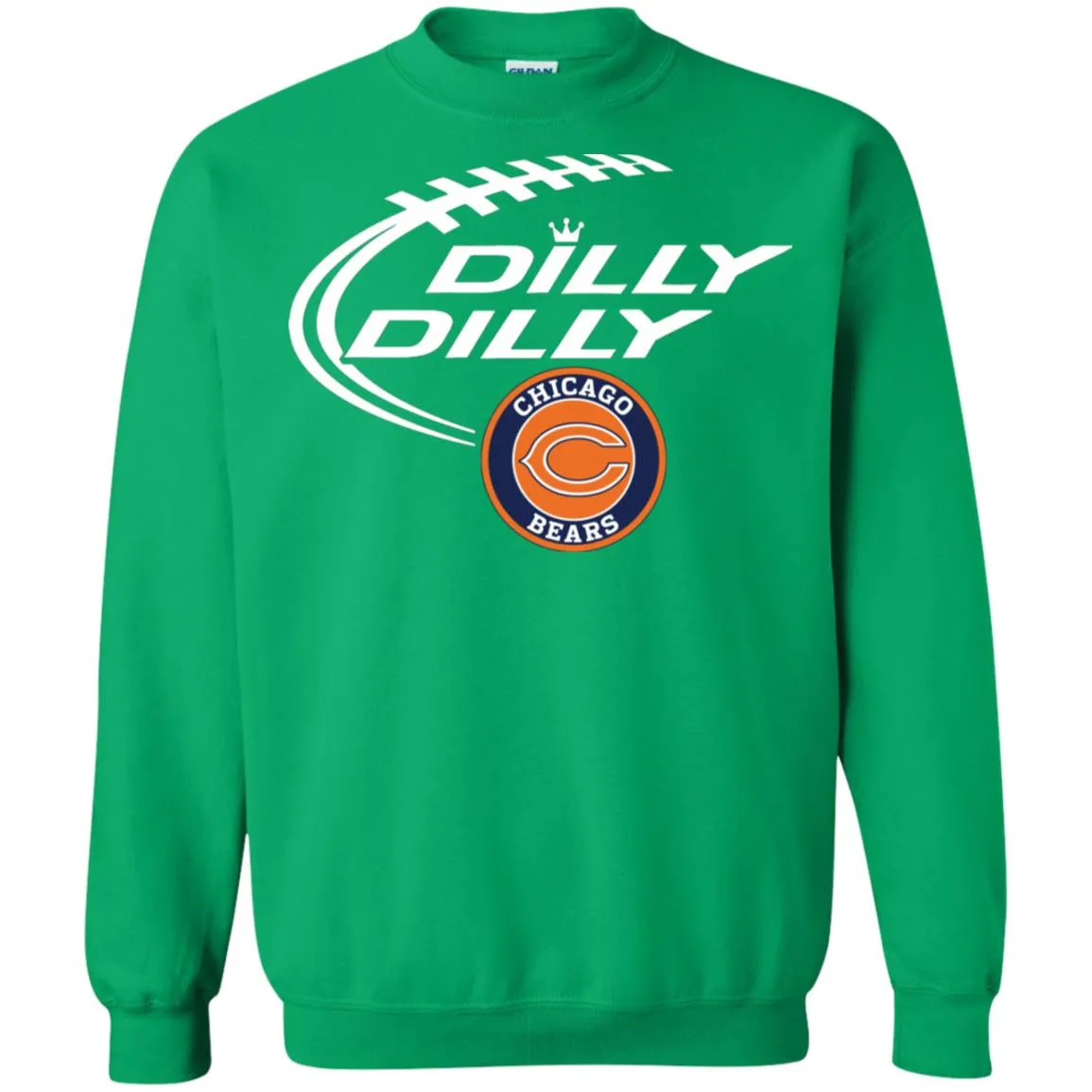 Dilly Dilly Chicago Bears Nfl Football Unisex Crewneck Pullover Sweatshirt