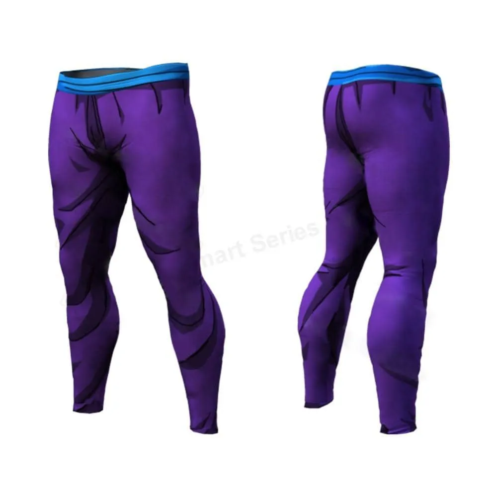 Dragon Warrior Purple Men's Leggings