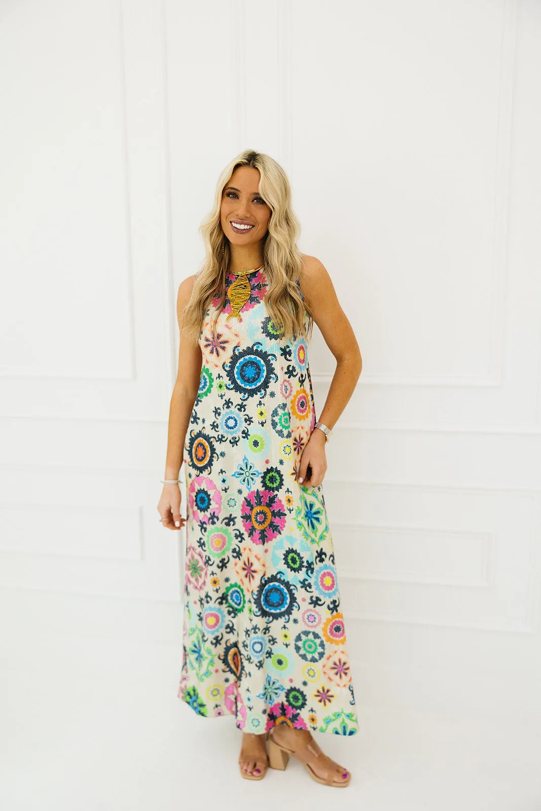 DRESS ZINA SUZANI LENTEJUELAS