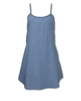 EMBROIDERED SLIP DRESS