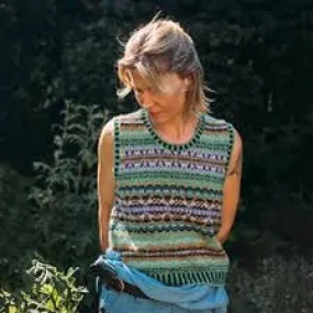 Eribe Westray Fair Isle Vest - Meadow