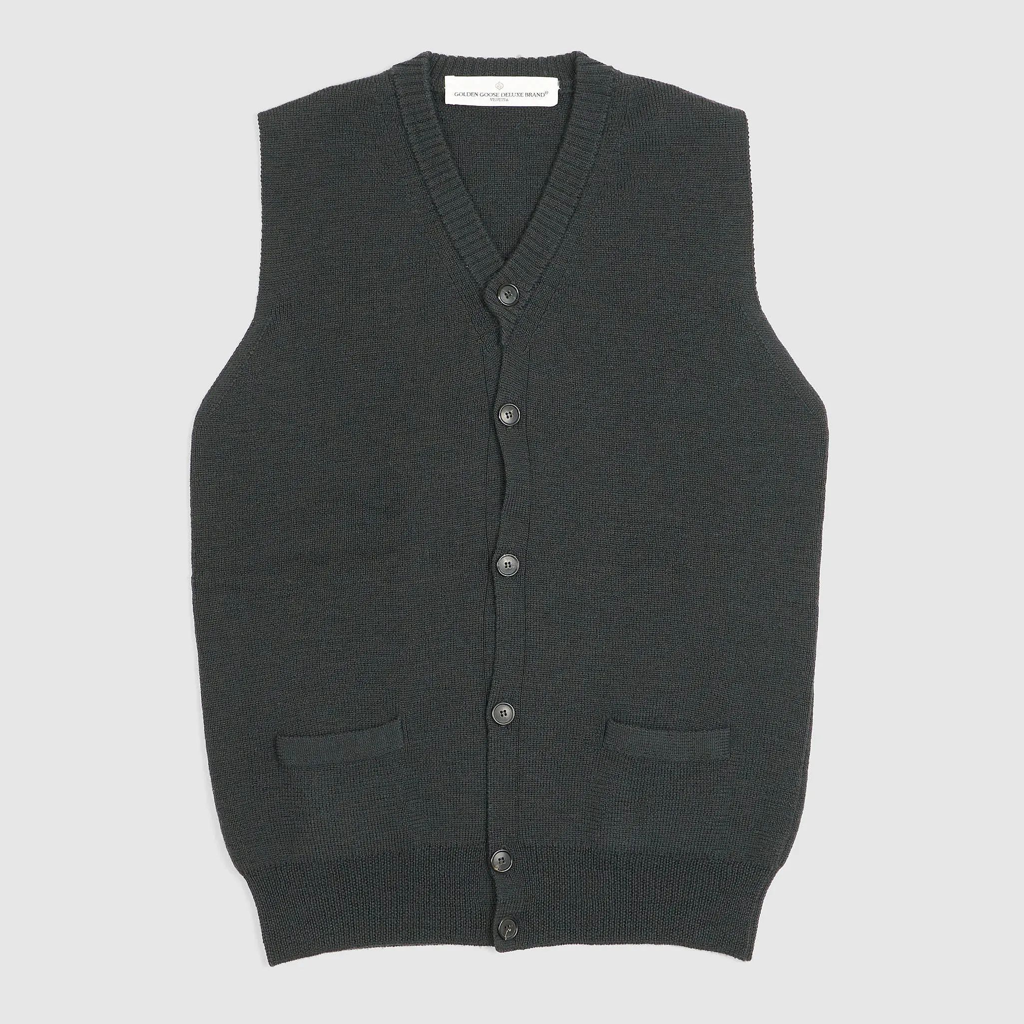 Golden Goose Knitted Jazz Wool Vest