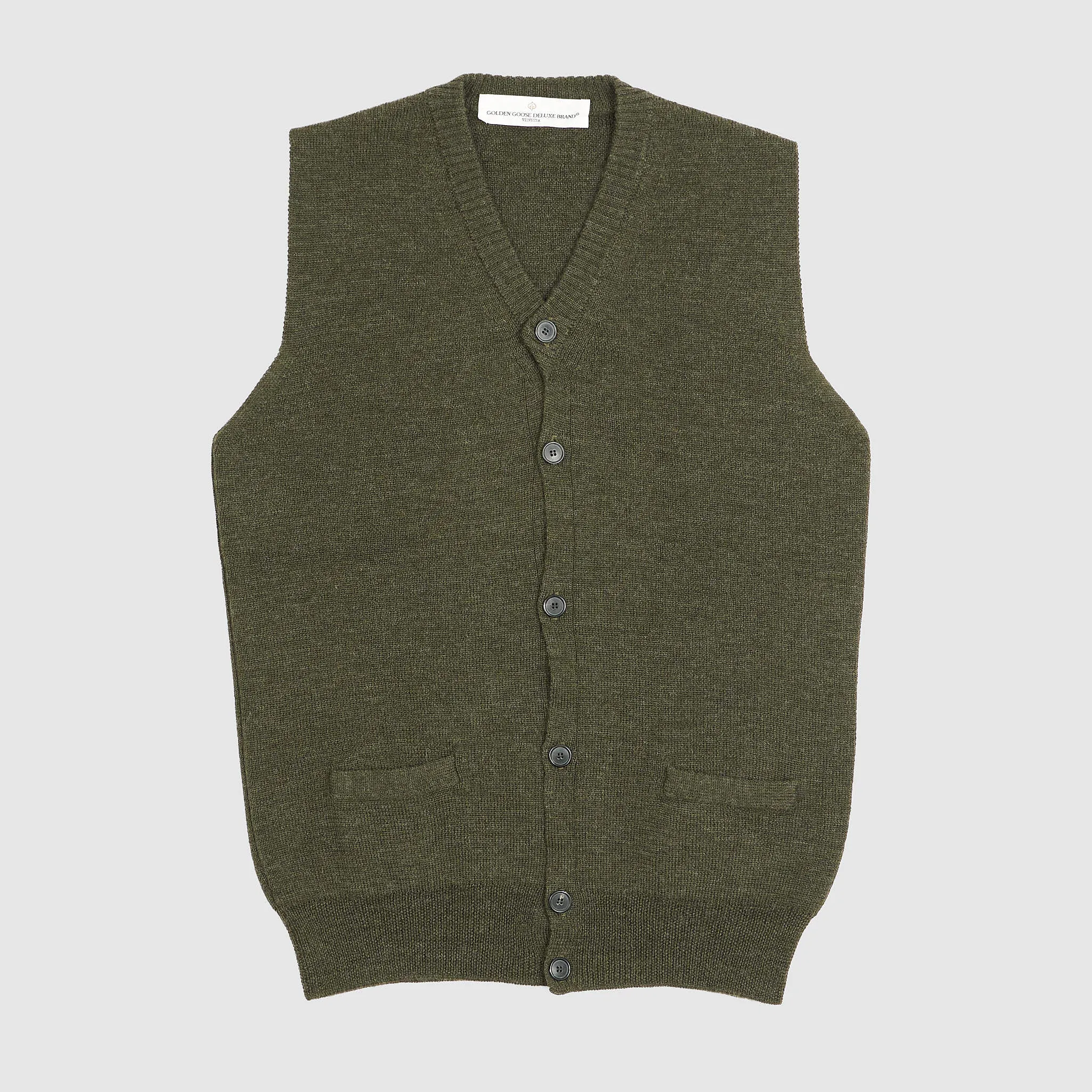 Golden Goose Knitted Jazz Wool Vest