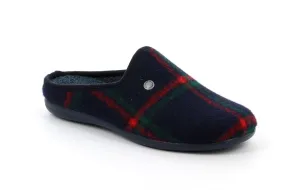 Grunland Men's Gafo Slippers- Blue