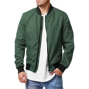 James™  blauw ademend lichtgewicht heren bomberjacket