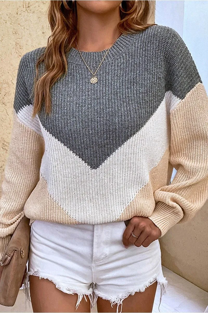 KNITWEAR ROUND NECK LONGSLEEVE SWEATER