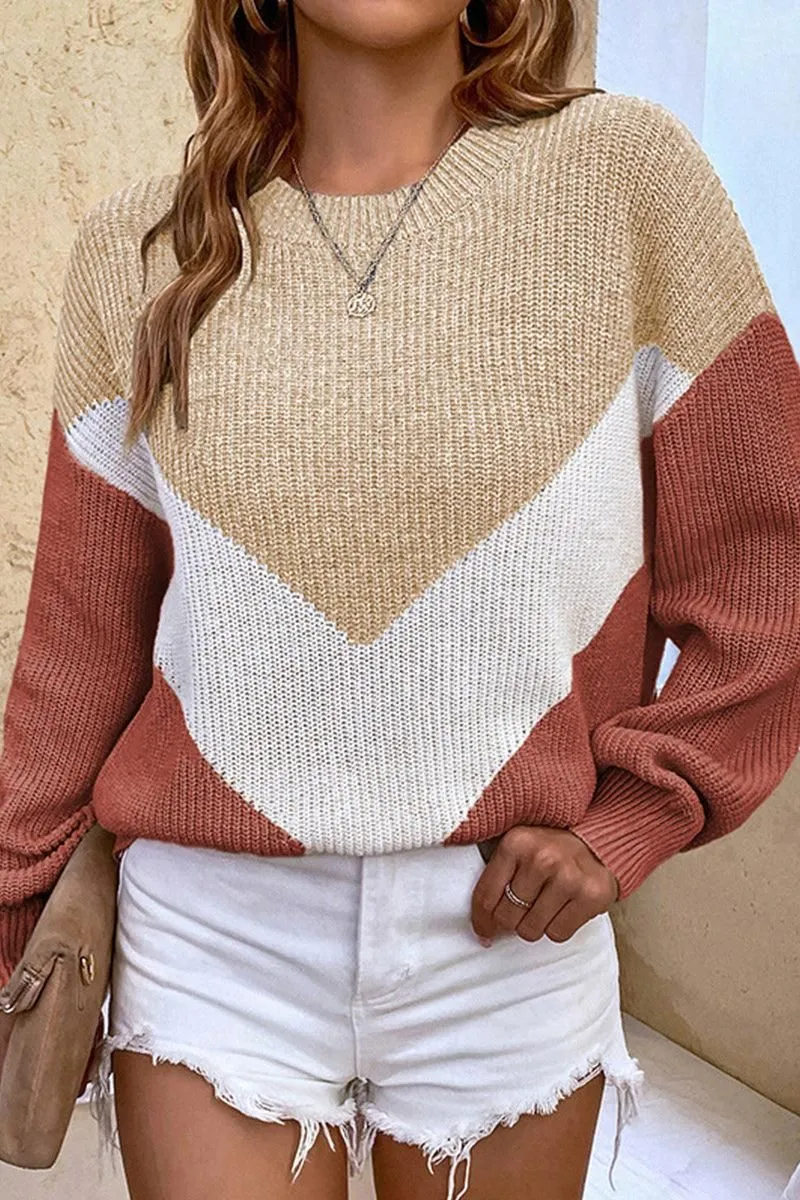 KNITWEAR ROUND NECK LONGSLEEVE SWEATER