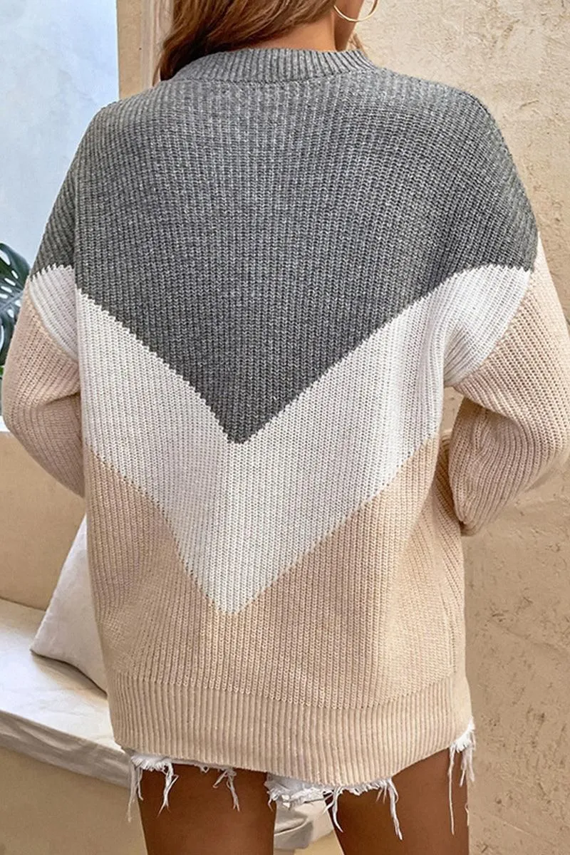 KNITWEAR ROUND NECK LONGSLEEVE SWEATER