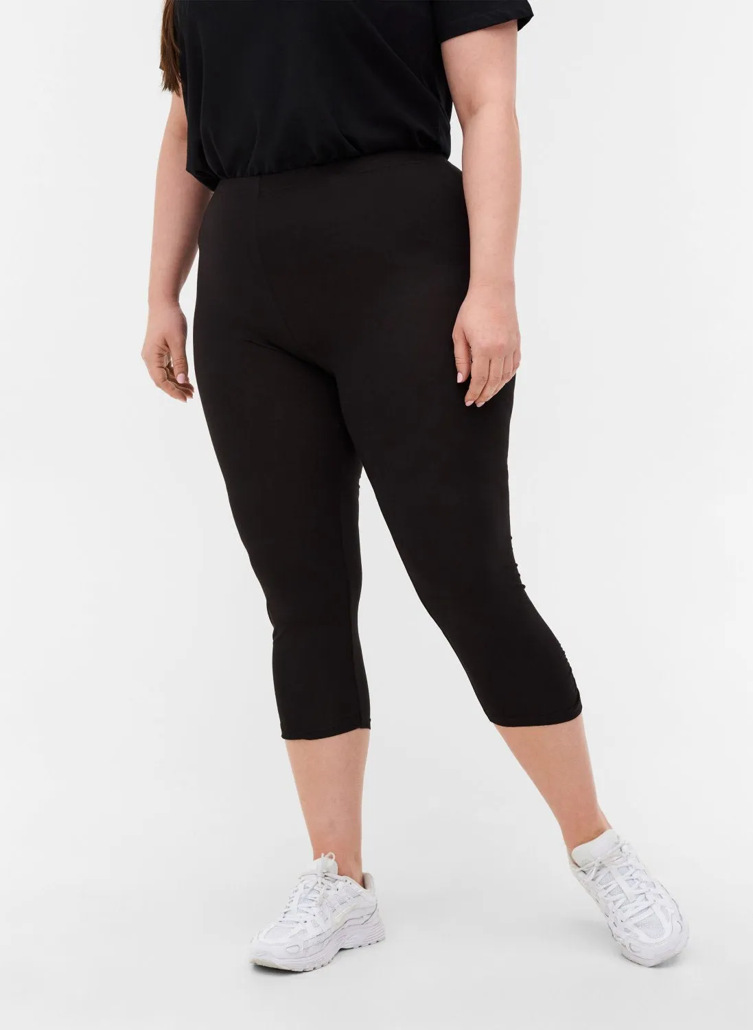 Kvartleggings með teygju