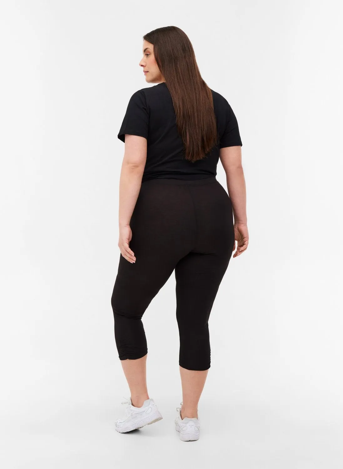 Kvartleggings með teygju