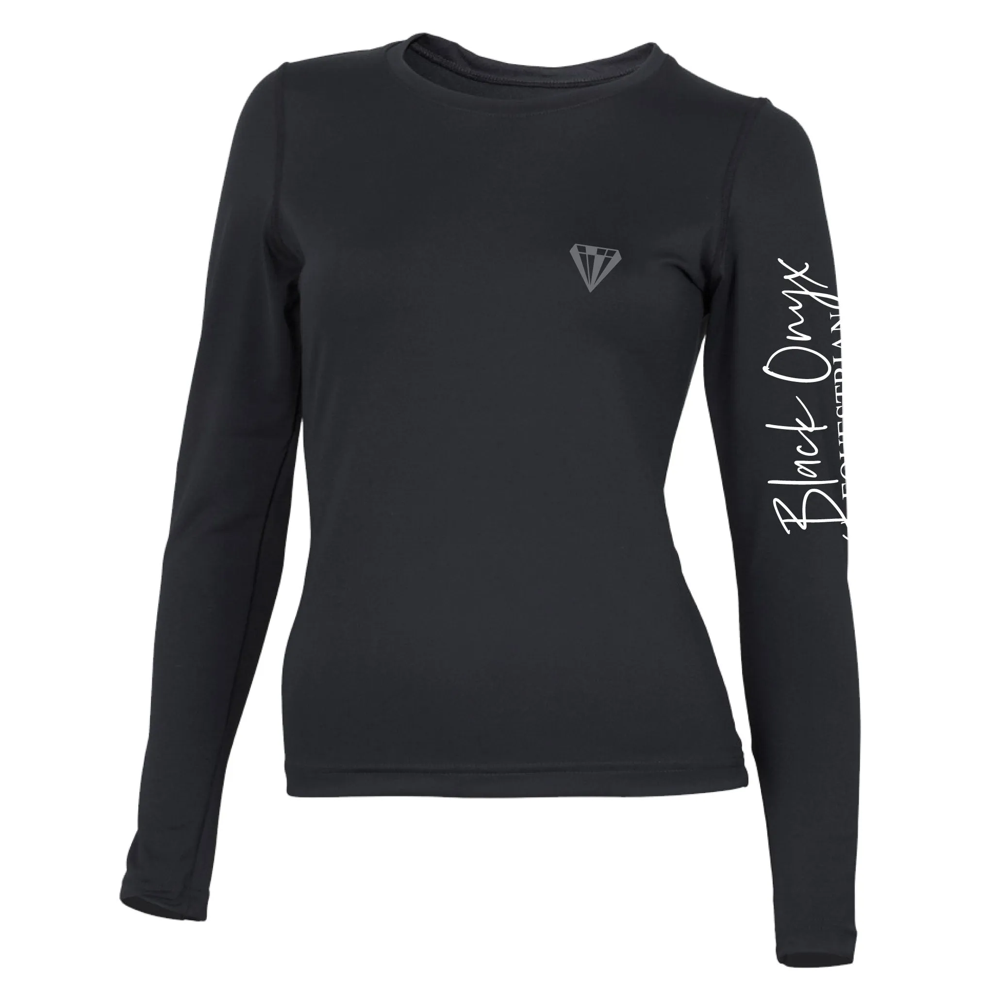 Ladies Crew Base Layer - Black