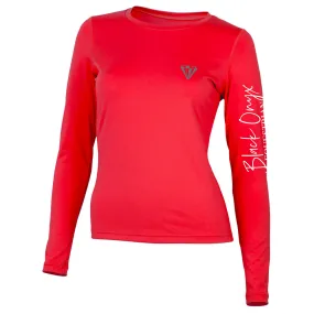 Ladies Crew Base Layer - Red