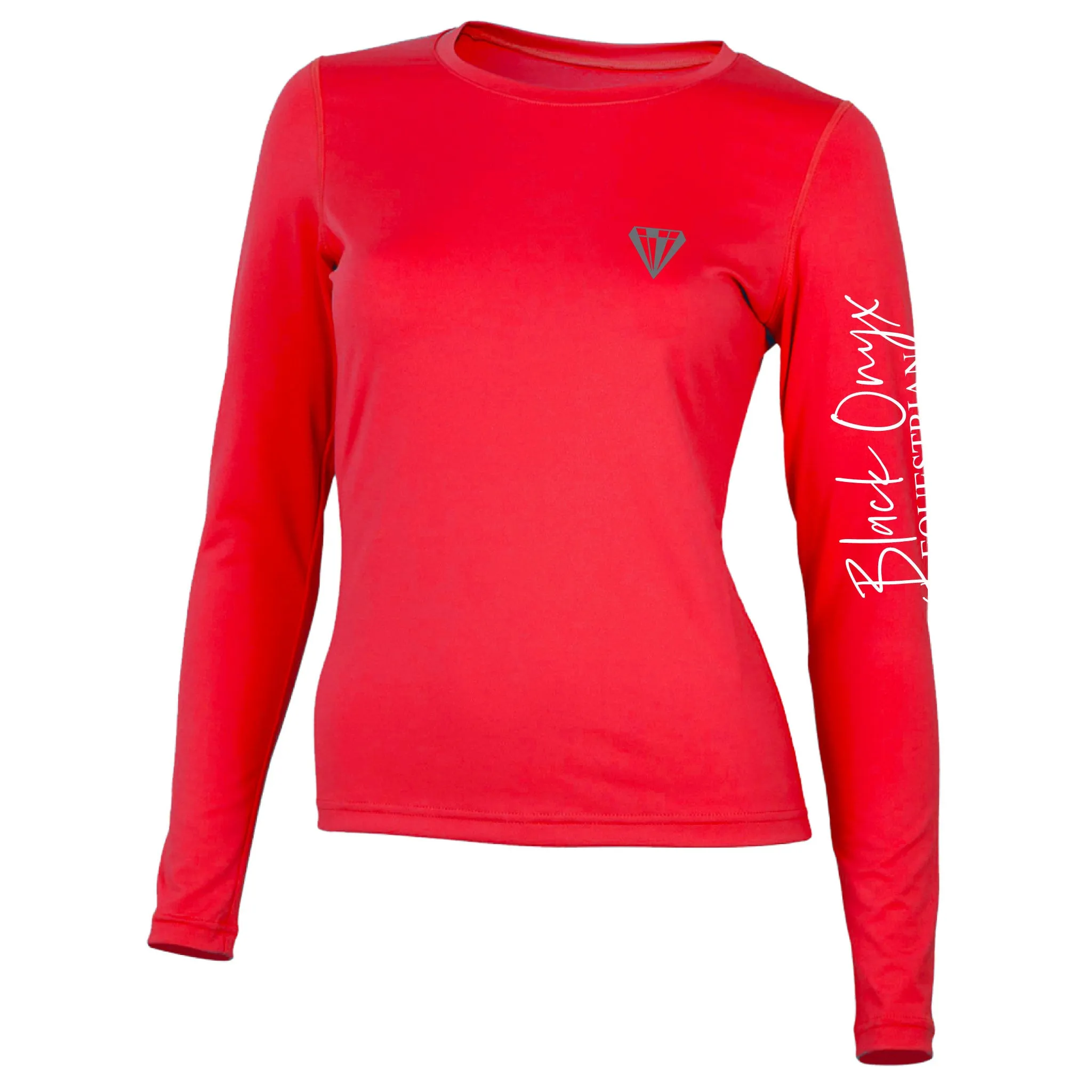 Ladies Crew Base Layer - Red