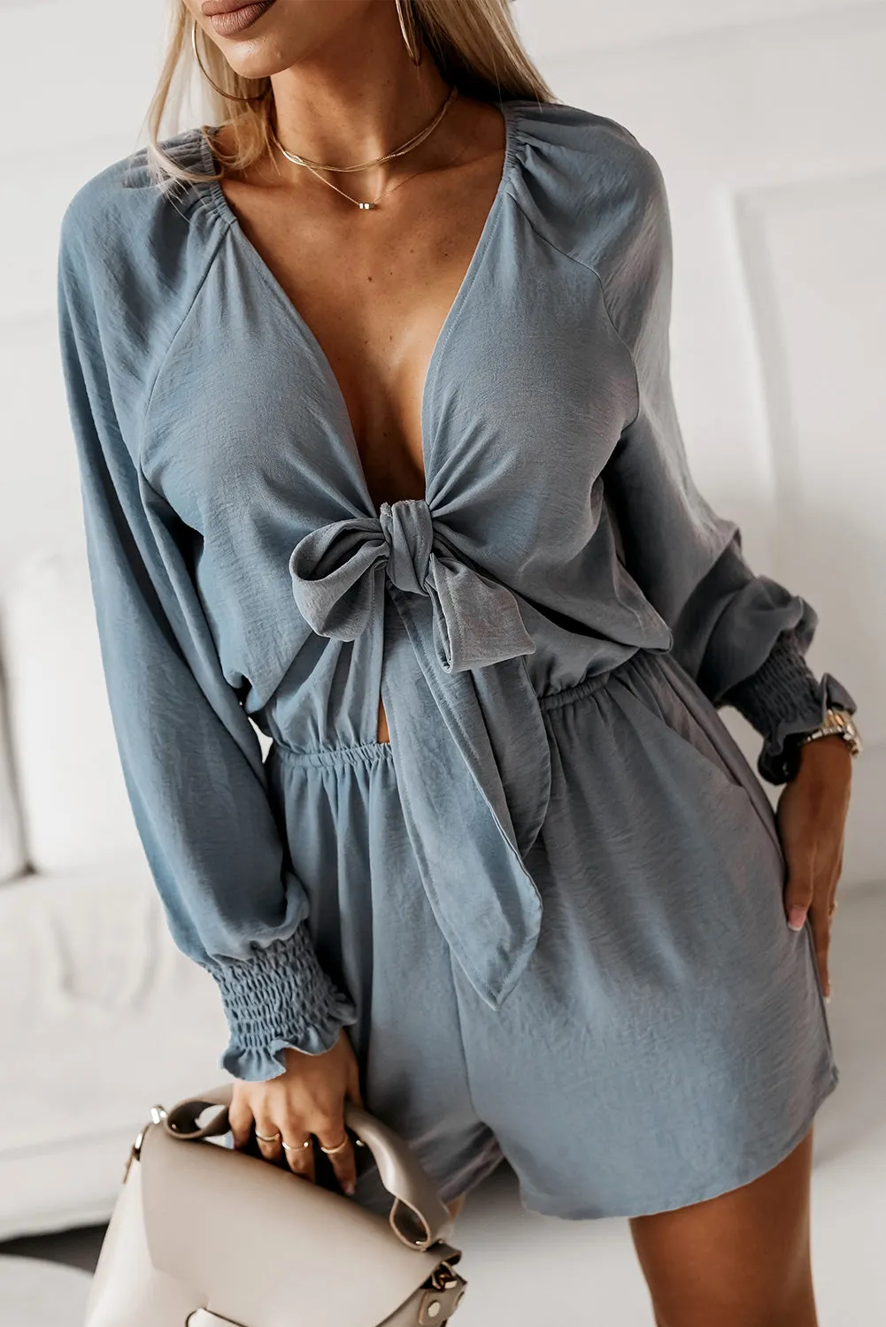 Luna Plunge Romper