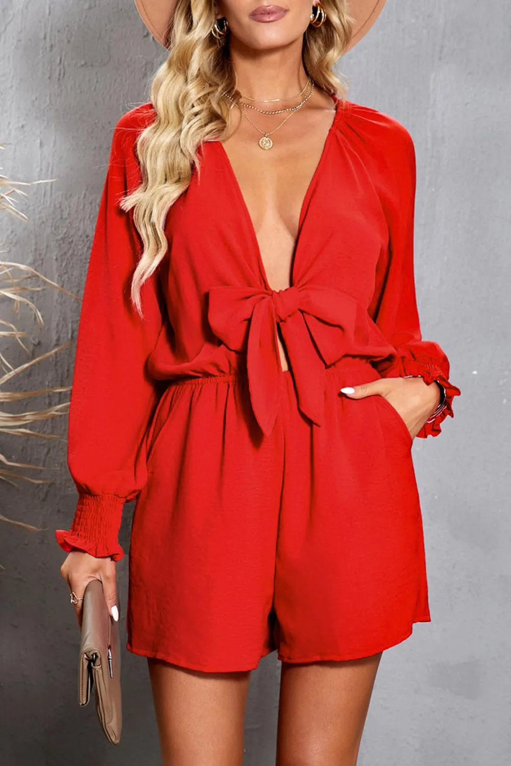 Luna Plunge Romper