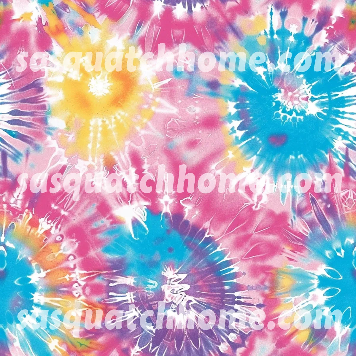 Men's Tie Dye Slip On Sneakers