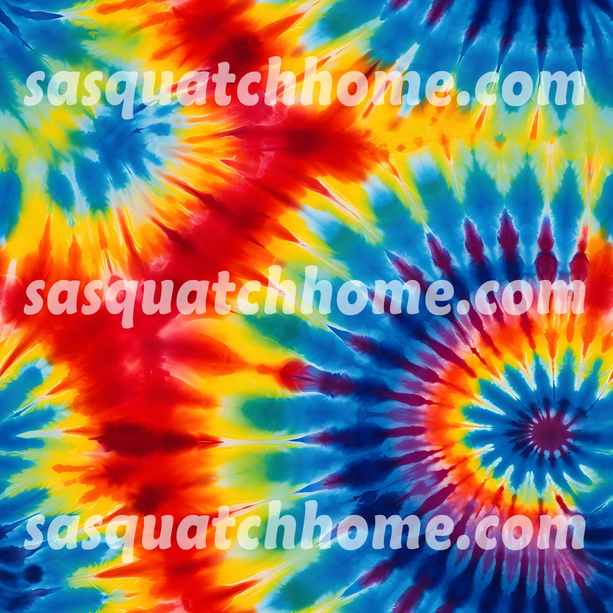 Men's Tie Dye Slip On Sneakers
