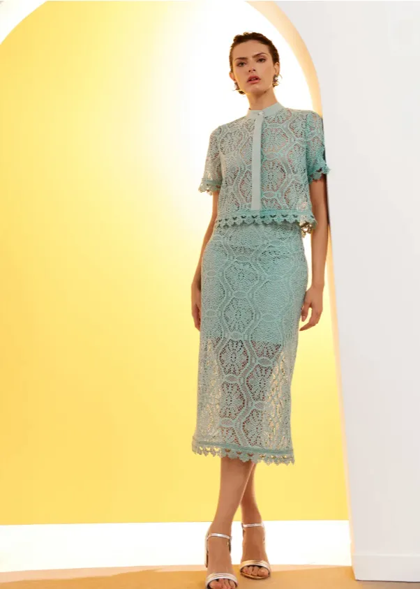 Midi Skirt Lace