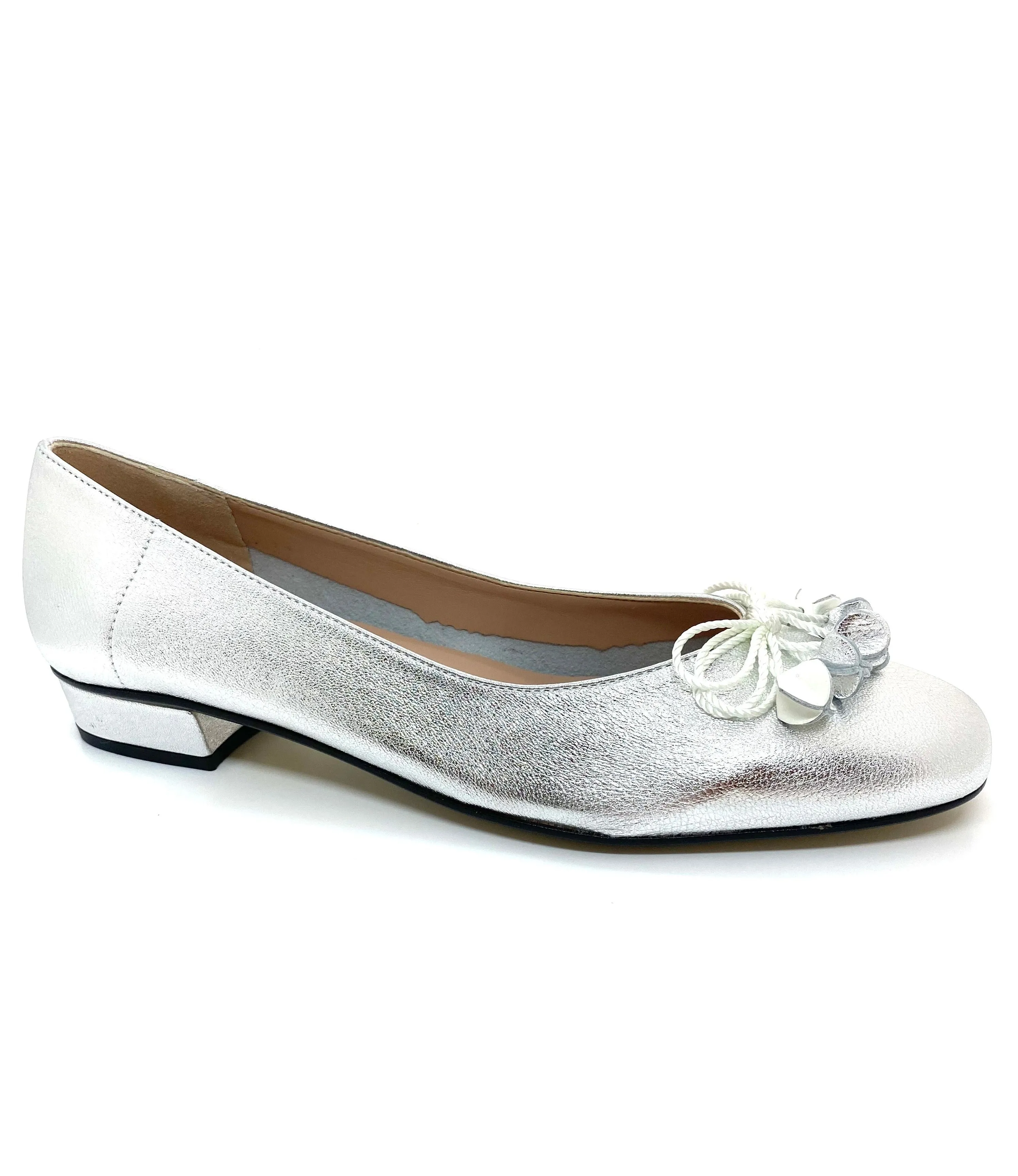 New HB Shoes Ladies Jest Pump Argento