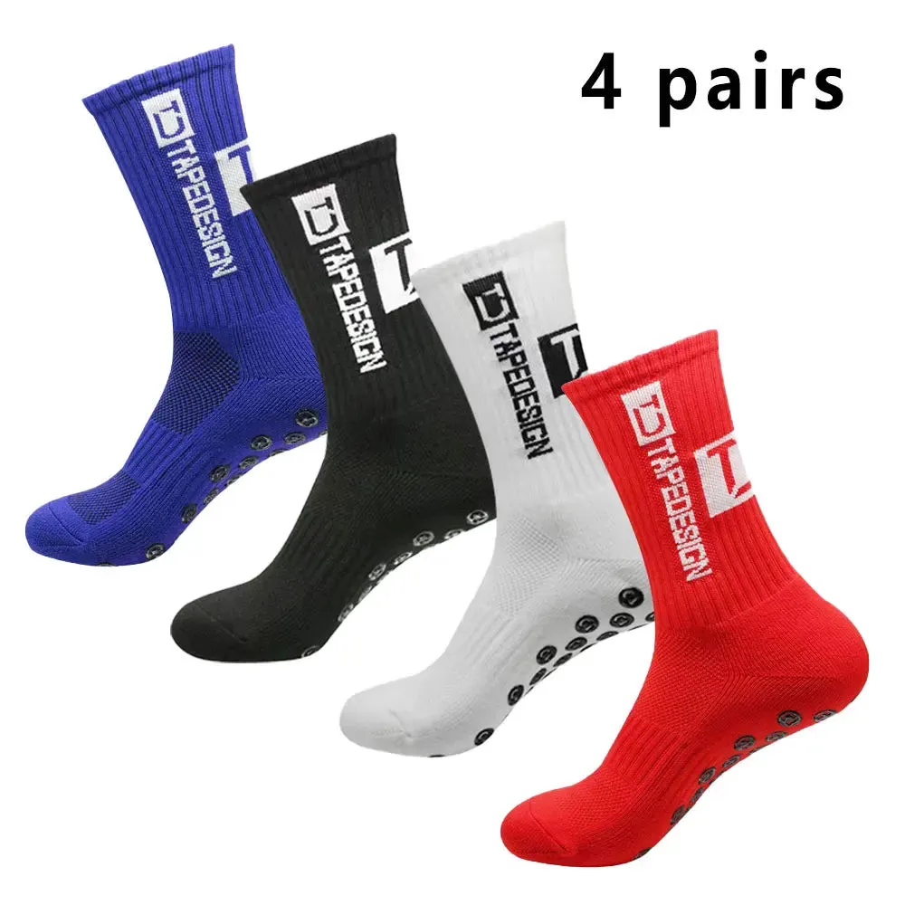 Non-Slip Silicone Sports Socks for Men