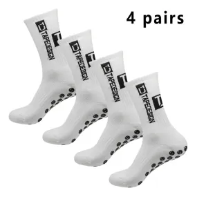 Non-Slip Silicone Sports Socks for Men