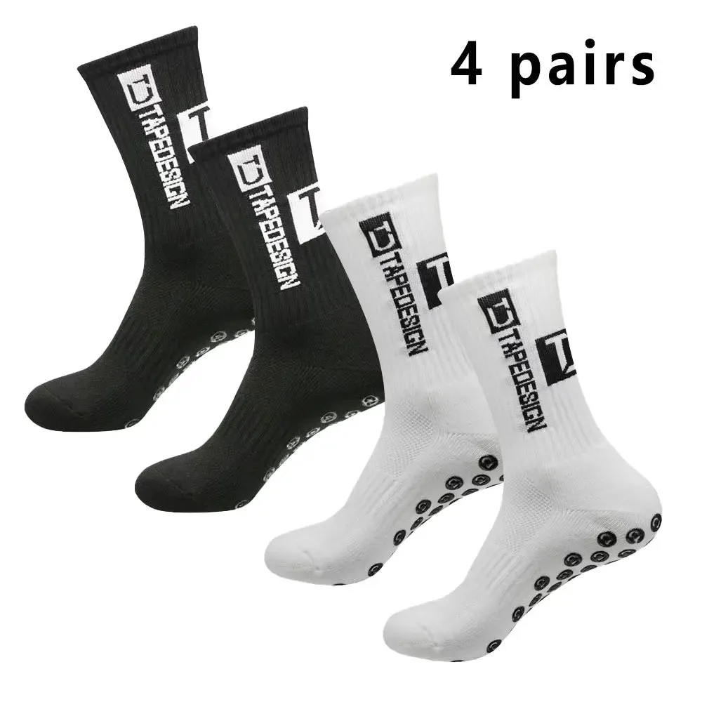 Non-Slip Silicone Sports Socks for Men