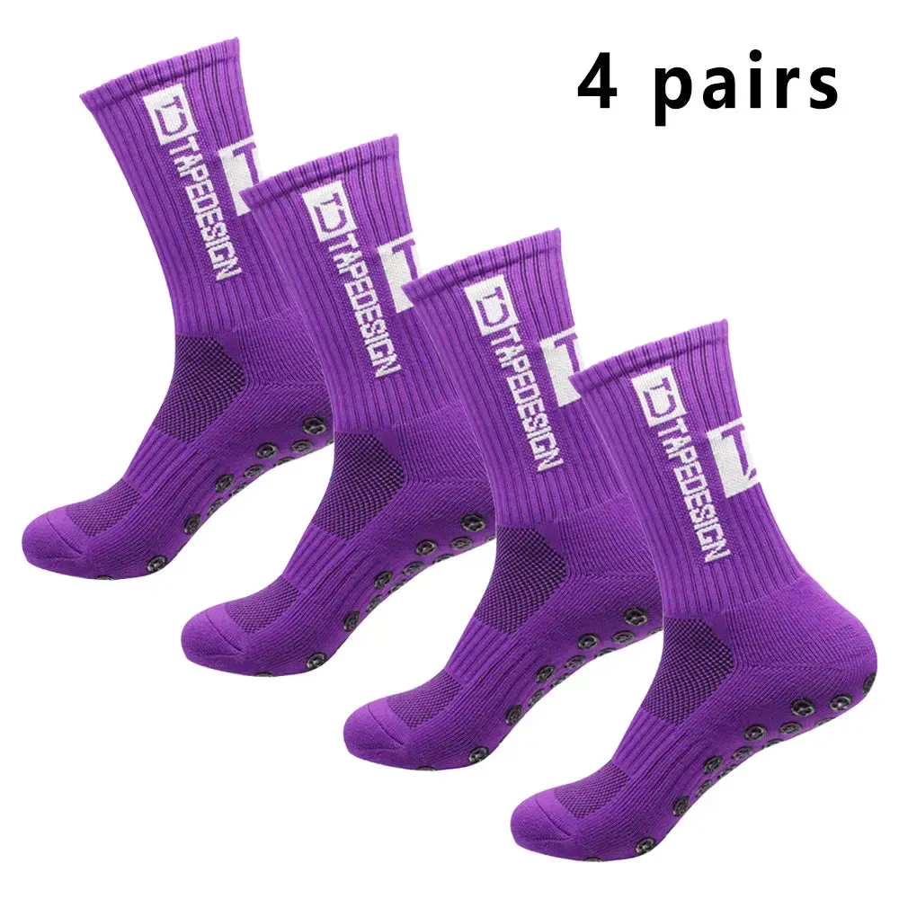 Non-Slip Silicone Sports Socks for Men