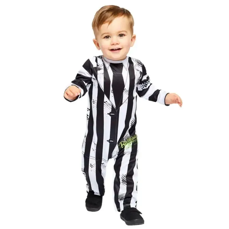 Officially Licensed Beetlejuice Romper for Toddlers