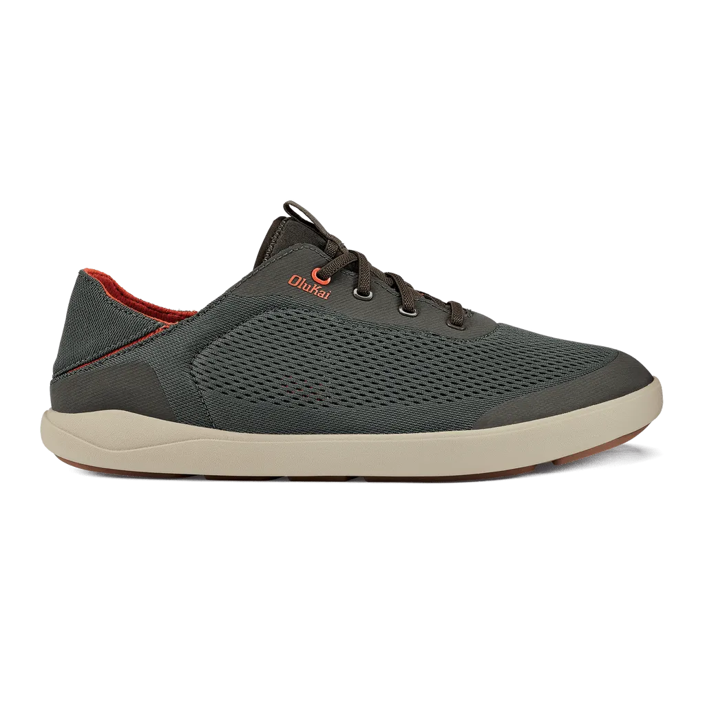 OluKai Men's Moku Pae Slip Ons- Island Salt/Koi