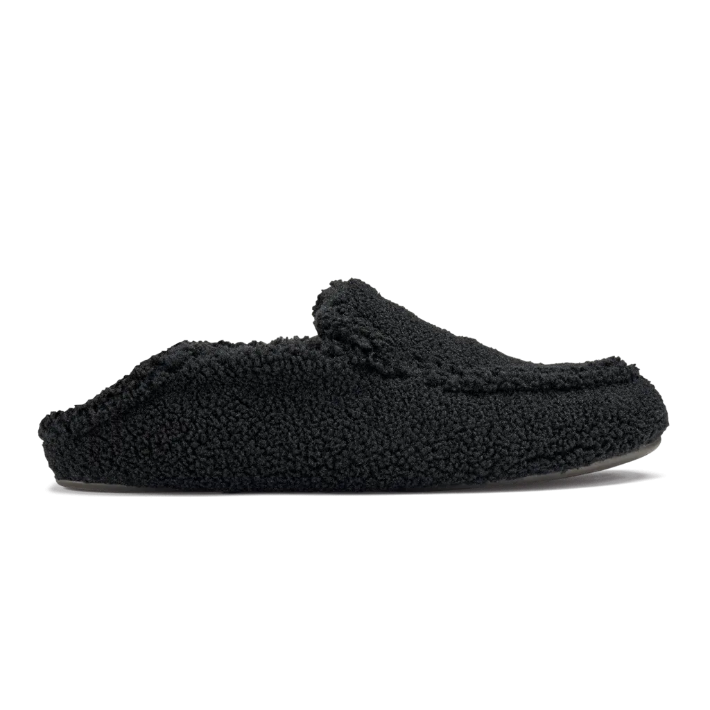 OluKai Women's Nohea Heu Slippers- Black