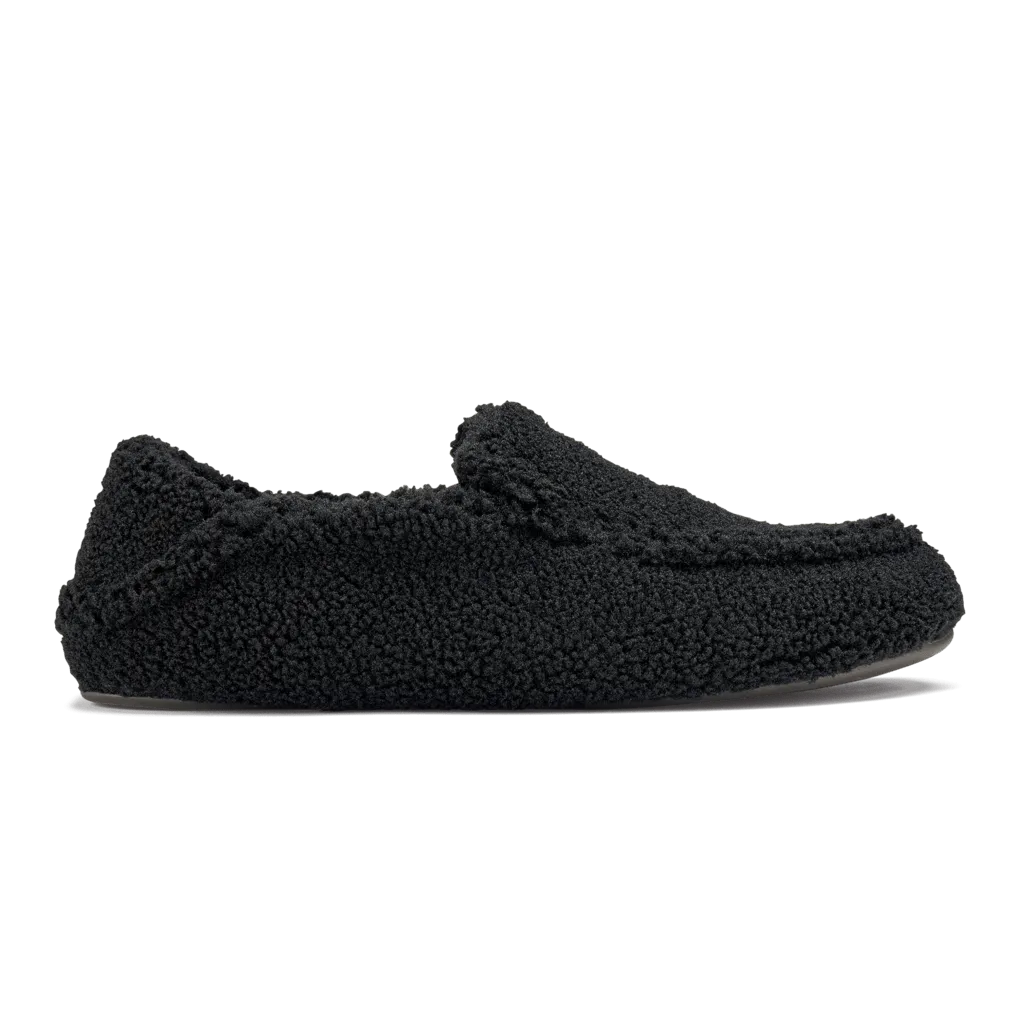 OluKai Women's Nohea Heu Slippers- Black