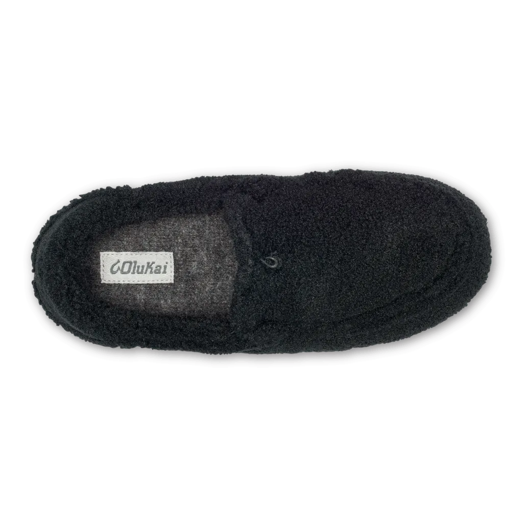OluKai Women's Nohea Heu Slippers- Black