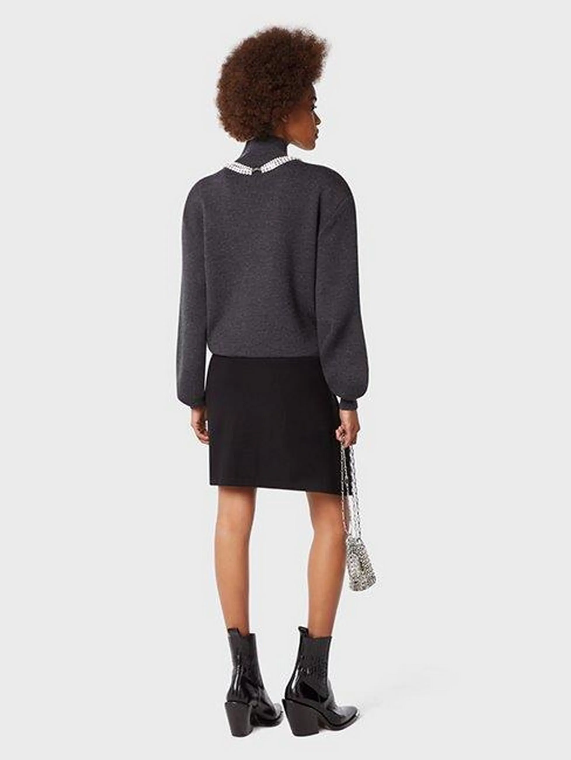 Pleated Mini Skirt