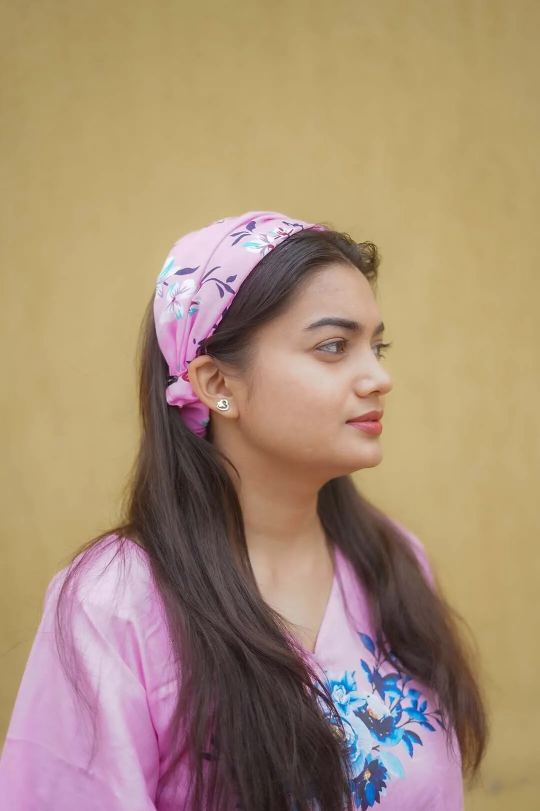 Printed Rayon HairBand - Hairdana