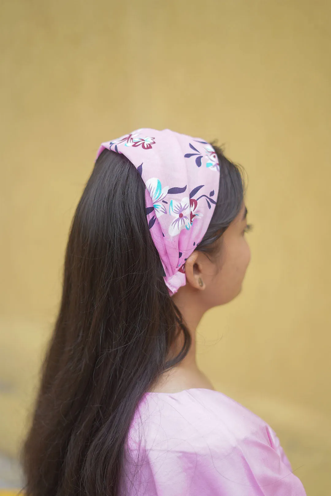 Printed Rayon HairBand - Hairdana