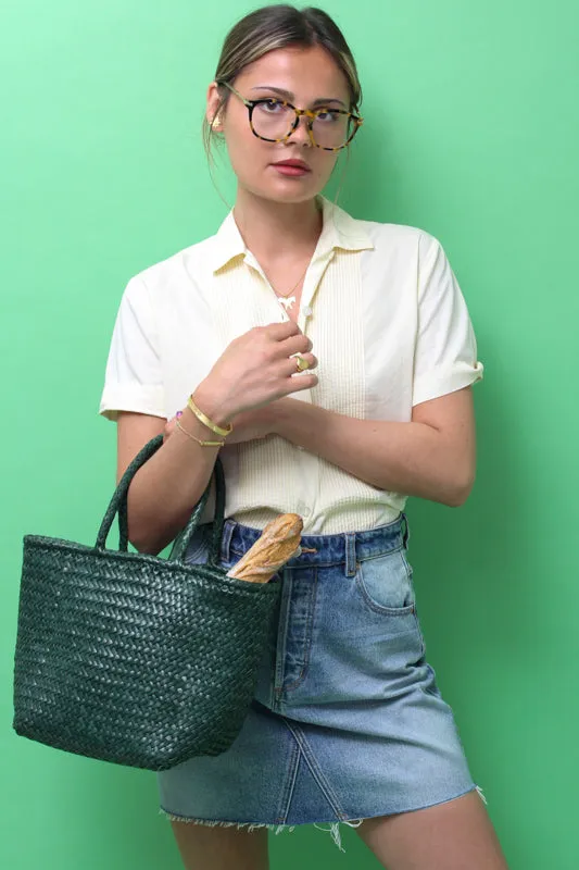 ROLLAS CUTOFF DENIM SKIRT