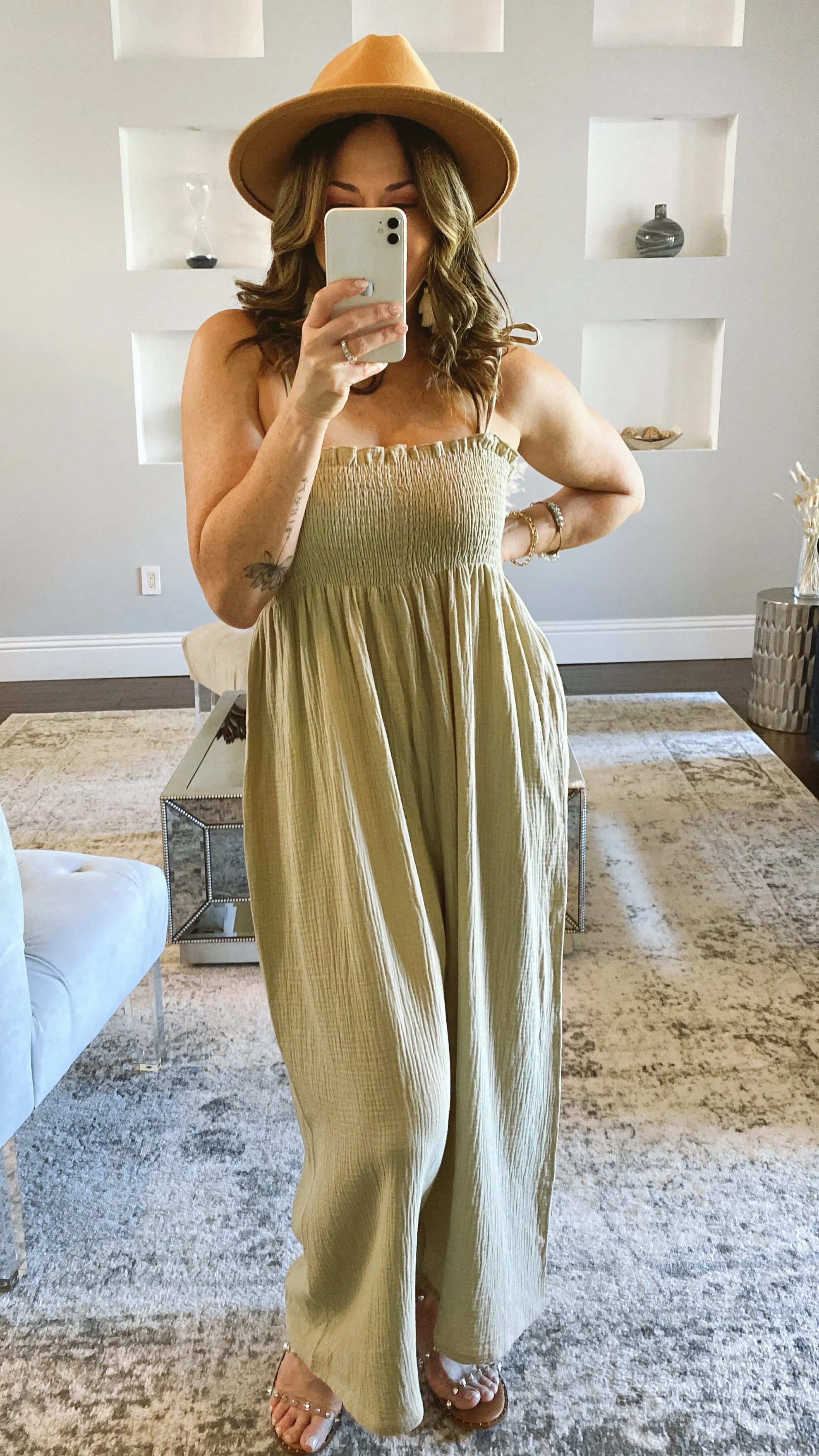 Sage Wide Leg Jumpsuit